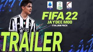 SERIE C su FIFA 22 - JAYDEE MOD ITALIAN PACK (Trailer)