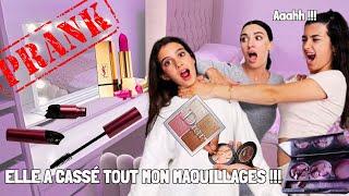 PRANK [ LYLIA CASSE LE MAKEUP DE SA SOEUR  ] COIFFEUSE TOUR PAS COMME LES AUTRES 