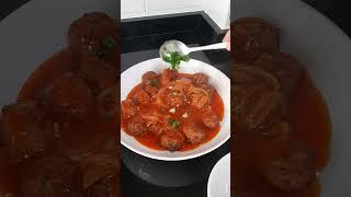 Sweet and Sour Meat Balls#asmr #food #trending #cooking #satisfying #shorts