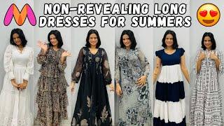 *HUGE* MYNTRA MAXI DRESSES HAUL  Vacation Dresses, Beach Outfits, Trip Dresses, Birthday Dresses