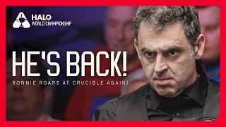 O'SULLIVAN ON FIRE AT THE CRUCIBLE! | Ronnie O'Sullivan vs Ali Carter | Halo World Championship