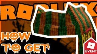 How to Get the Nerf Zombie Strike Scarf - Hallow's Eve 2017 - Roblox Event - Azure Mines