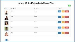 Laravel 5.8 Crud Tutorial with Upload File - 1