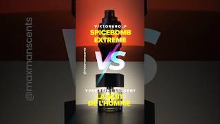 Viktor & Rolf Spicebomb Extreme and YSL La Nuit de l'Homme Fragrances.  Like and Follow.