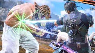 BroWin Mishima vs Reina, King, Dragunov, Hwoarang