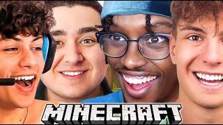 I Beat Minecraft With StableRonaldo, Clix & Lacy... (FULL STREAM)