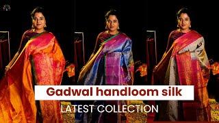 Gadwal brocked Silk Saree Collection – Heritage Woven in Every Thread | Prasanna Lakshmi Silks |