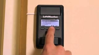 How to Program LiftMaster Timer-To-Close Feature