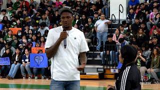 Dallas Cowboys Player Visits PSJA Memorial