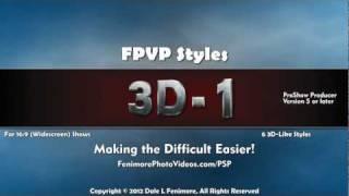 ProShow Producer 5+ FPVP Styles: 3D-1