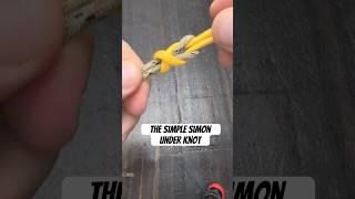 Hikers, Backpackers, & Campers - Simple Simon Under Knot #backpacking #camping #hiking