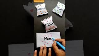 Mother’s Day gift idea | DIY Notebook Chocolate | Last Minutes gifts Idea | #Mother | #shorts