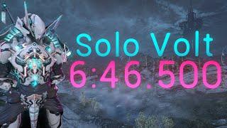 Volt Solo: 6:46.500 Tridolon | Warframe: Echoes of Duviri