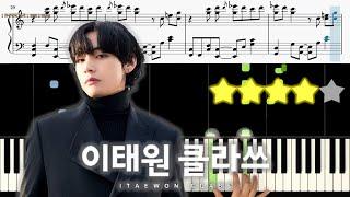 BTS V - Sweet Night [이태원 클라쓰 OST Pt.13 / ITAEWON CLASS OST] 《Piano Tutorial》 