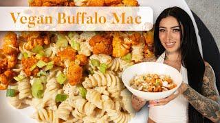 High Protein Vegan Buffalo Mac n Cheez Recipe