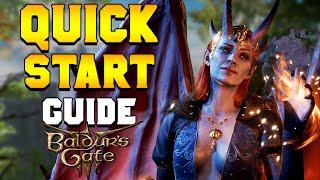 ULTIMATE Quick Start Guide (Beginners) for Baldur's Gate 3