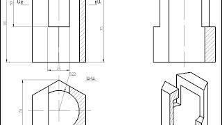 Как создать чертеж из 3D модели