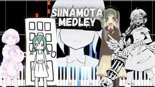 Siinamota Medley PIANO TUTORIAL SHEET + MIDI IN THE DESCRIPTION