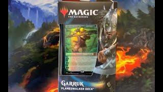 Garruk, Savage Herald Core 2021 (M21) Planeswalker Deck Opening