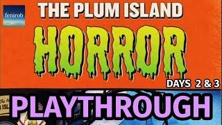 The Plum Island Horror Board Game | Playthrough (Days 2 & 3)