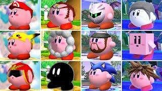 Super Smash Bros. Series - All Kirby Hats and Powers [1999 - 2024]