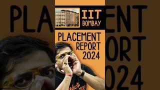 IIT Bombay's Shocking Placement Report 2024#jee #jee2025 #iit #iitbombay #placement #report