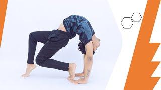 Advanced variation of wheel pose chakrasana | Urdhva Dhanurasana by Yograja