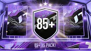 MY FIVE 85+ RATED PLAYERS PACK