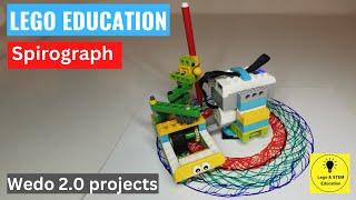 Amazing Spirograph (Drawing Machine) | build instructions | Lego Wedo 2 projects | STEM education