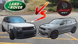 TESTED: Range Rover vs Durango Hellcat! Which Supercharged SUV Sounds Best?