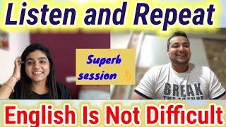 How to speak English fluently|| Amazing conversation with Subscriber|| Must watch