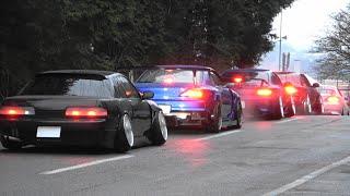 SR HERITAGE JAPAN 2022 | Custom Cars Leaving - Part 2 | SILVIA S13 S14 S15 180SX 240SX S-CHASSIS