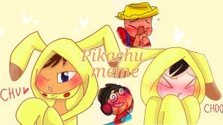 Pika pika chu! Хана Жителю и Компоту( ͡° ω͡°)(old)