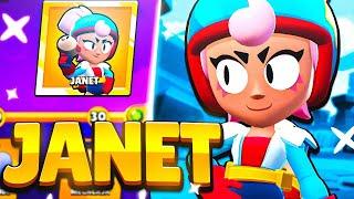 GEMEO Y DESBLOQUEO A JANET *NUEVO BRAWLER*