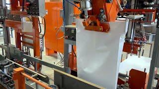 Automatic Bag Placer for Open Mouth Bagging Systems