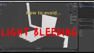 Avoid Light Bleed in Blender 2.82, Eevee