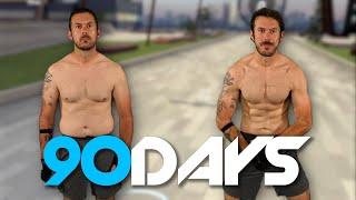 How I got fit in 90 Days | VR Fitness Bootcamp