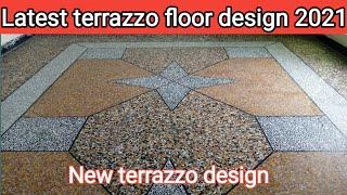 Latest terrazzo / chips floor design