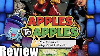 Apples to Apples Marvel Review - with Tom Vasel