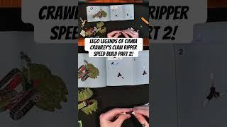 LEGO Legends Of Chima Crawley’s Claw Ripper Speed Build Part 2! #lego #legendsofchima #sobricks