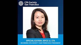 Joyce Li, CFA, Incoming Society President