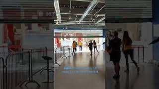 Открытие IKEA. Как это было на самом деле. Икеа открыла свои двери, для он-лайн покупателей.