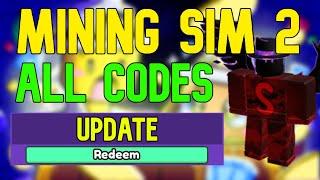 ALL Mining Simulator 2 CODES | Roblox Mining Simulator 2 Codes (May 2023)