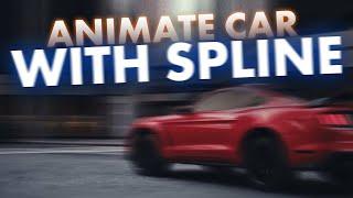 CAR ANIMATION USING SPLINE | Unreal Engine 5