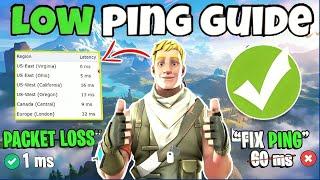 How To FIX PACKET LOSS in FORTNITE & Reduce Your Ping | Lower Ping & Fix Packet Loss In ANY Game