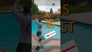 Pool Cleaning Tips 101: Netting, Vacuuming, Chemicals #poolcleaning