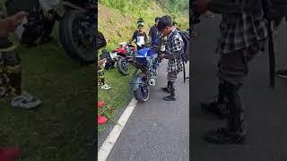 Riders by accident peace of Ride 