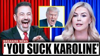 Jimmy Kimmel just HUMULATED Karoline Leavitt's SHOCKING Secrets On LIVE TV!