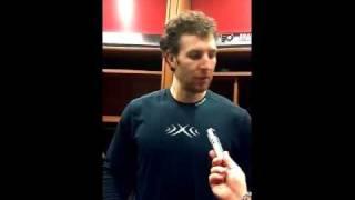 Braydon Coburn locker room interview post-2012 Winter Classic