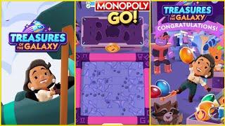 Level 1- 25 Full Complete  - Treasures Of The Galaxy Monopoly Go New Dig Mini Game #monopolygo